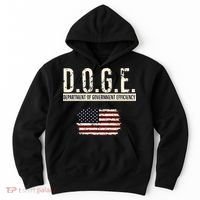 Funny Doge Department Of Government Efficiency . D.O.G.E. Hoodie thumb 0