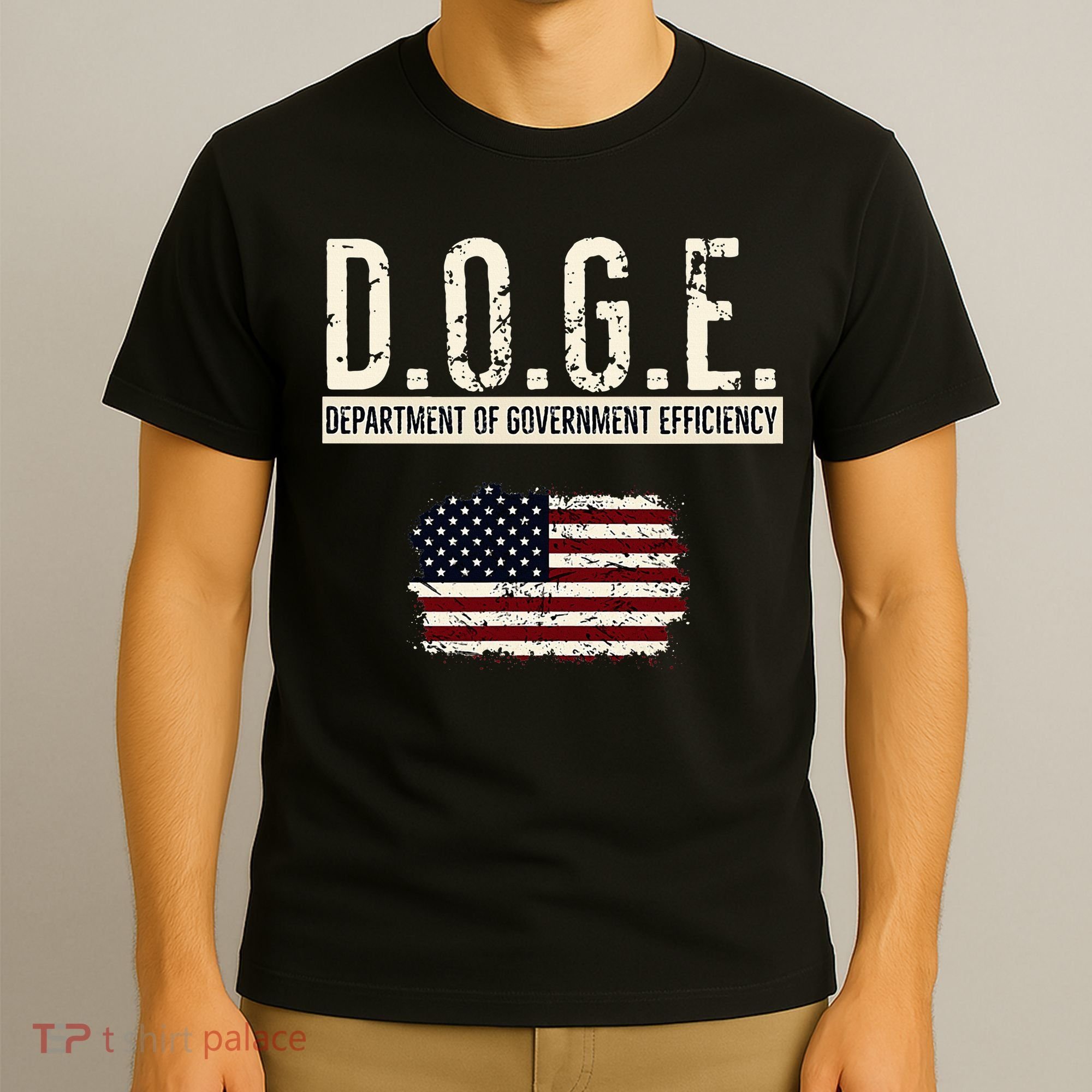 Funny Doge Department Of Government Efficiency . D.O.G.E. T-Shirt