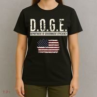 Funny Doge Department Of Government Efficiency . D.O.G.E. T-Shirt thumb 4