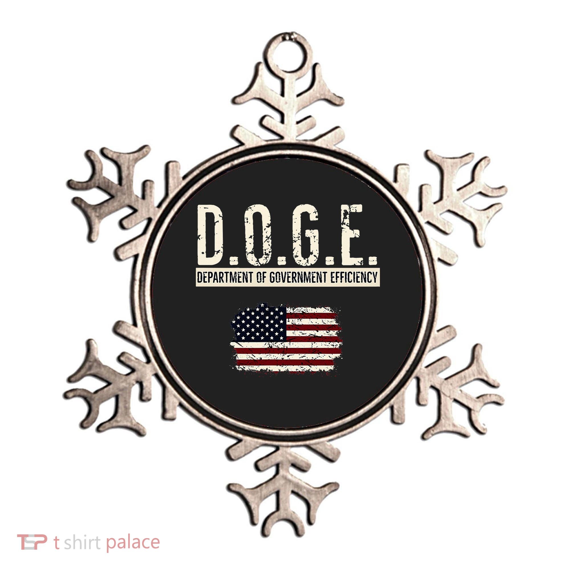 Funny Doge Department Of Government Efficiency . D.O.G.E. Ornament