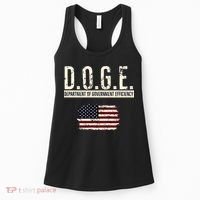 Funny Doge Department Of Government Efficiency . D.O.G.E. Women's Tank Top thumb 0