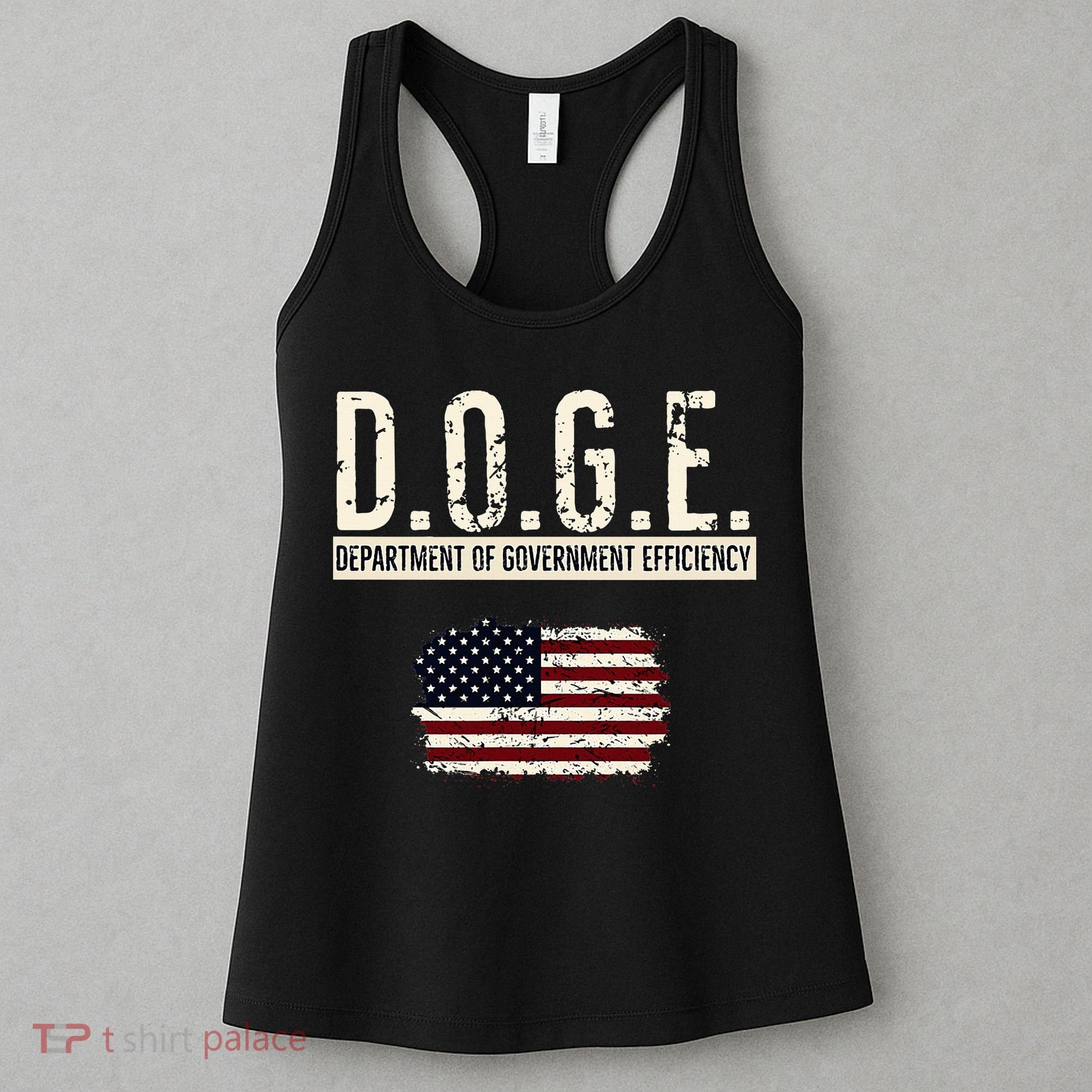 Funny Doge Department Of Government Efficiency . D.O.G.E. Women's Tank Top