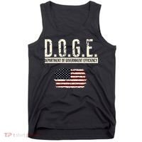 Funny Doge Department Of Government Efficiency . D.O.G.E. Tank Top thumb 0