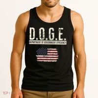 Funny Doge Department Of Government Efficiency . D.O.G.E. Tank Top thumb 3