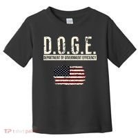 Funny Doge Department Of Government Efficiency . D.O.G.E. Toddler T-Shirt thumb 0