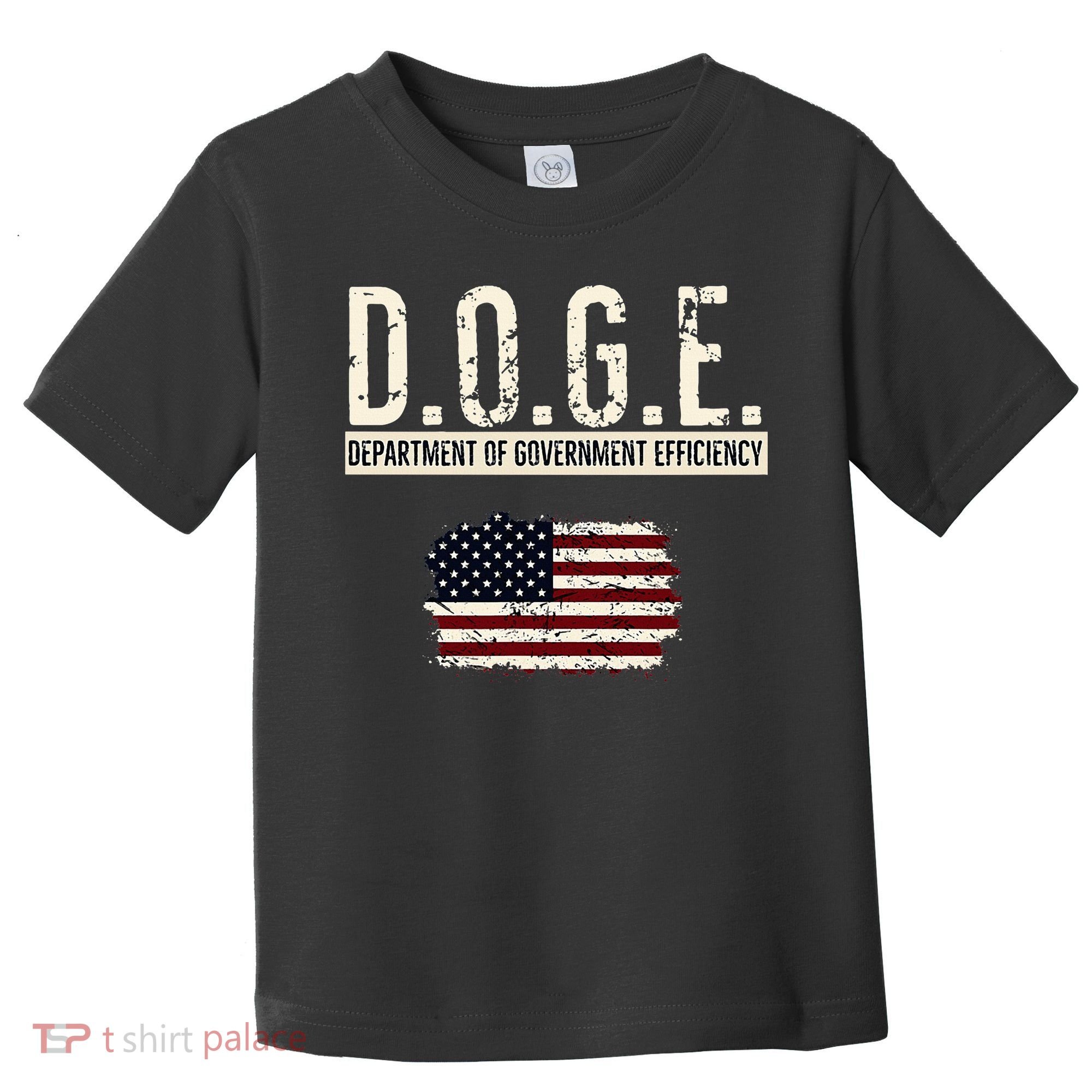 Funny Doge Department Of Government Efficiency . D.O.G.E. Toddler T-Shirt