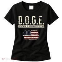 Funny Doge Department Of Government Efficiency . D.O.G.E. Women's T-Shirt thumb 0