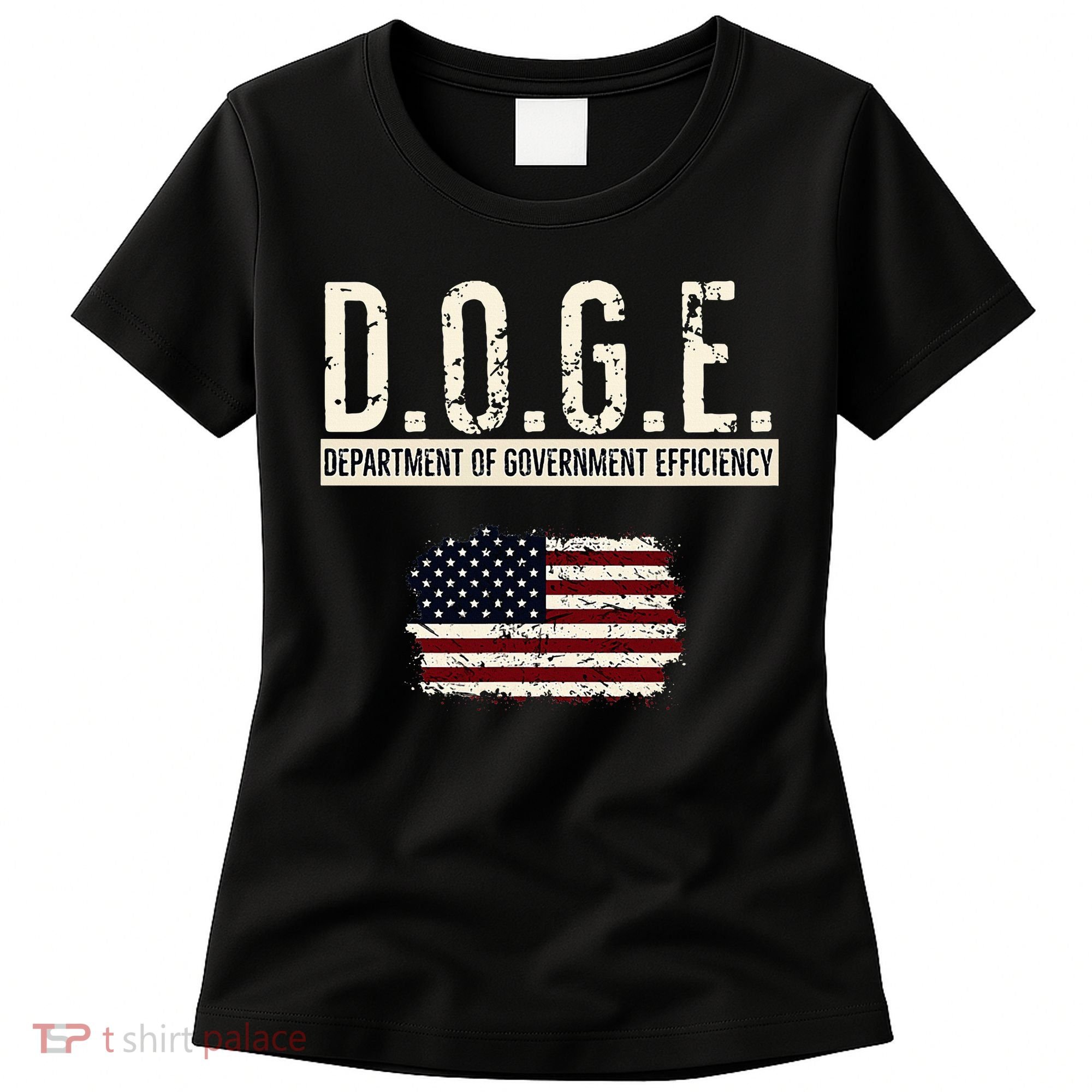 Funny Doge Department Of Government Efficiency . D.O.G.E. Women's T-Shirt