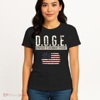 Funny Doge Department Of Government Efficiency . D.O.G.E. Women's T-Shirt thumb 4