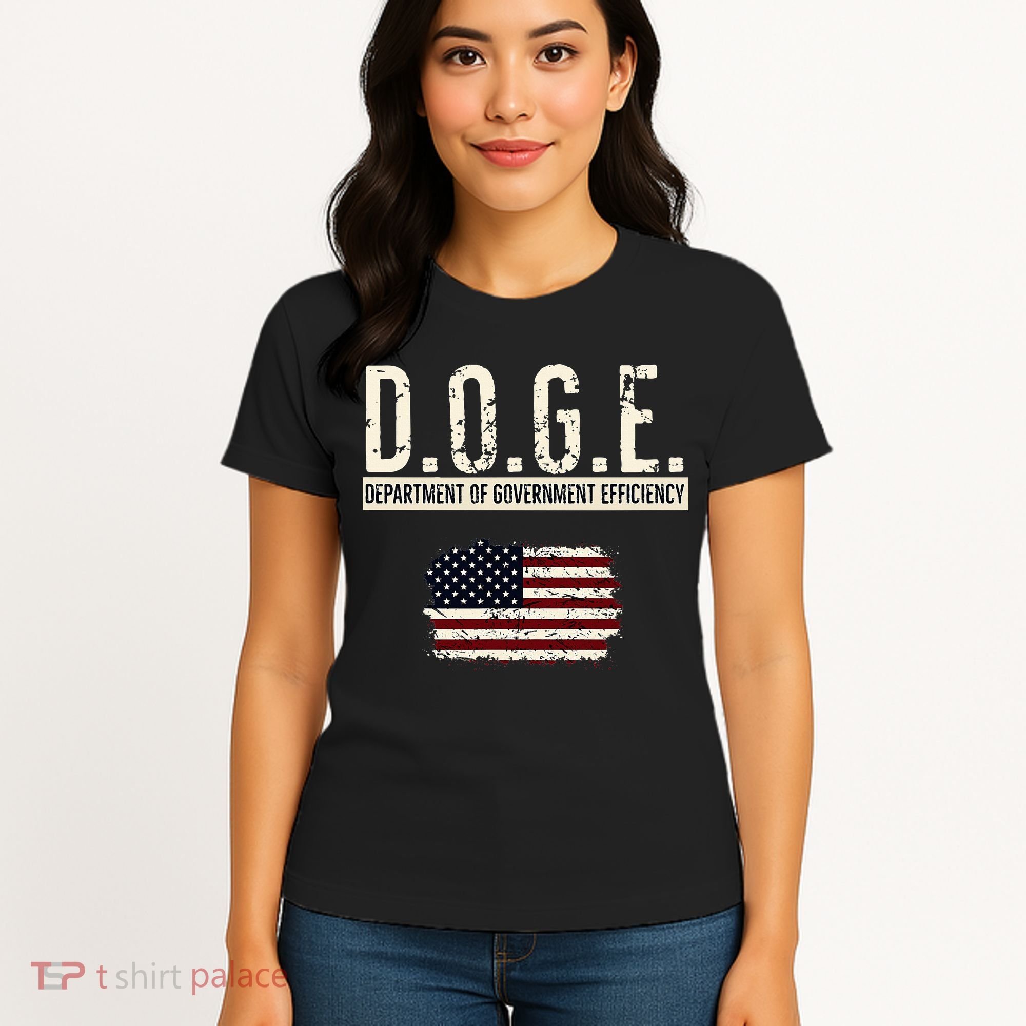 Funny Doge Department Of Government Efficiency . D.O.G.E. Women's T-Shirt