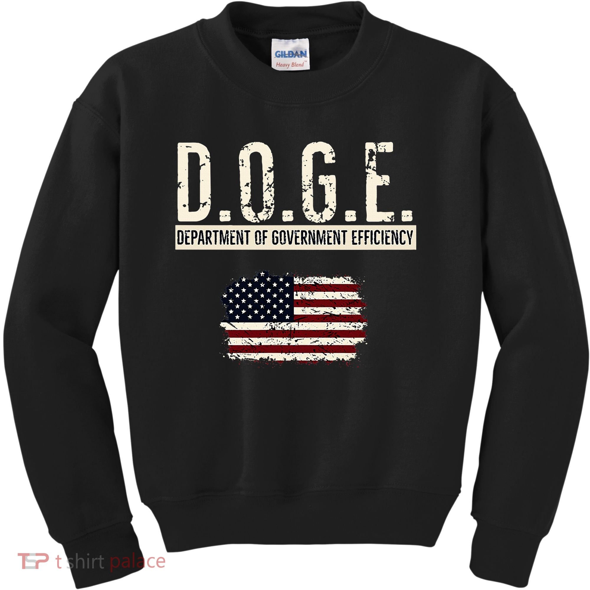 Funny Doge Department Of Government Efficiency . D.O.G.E. Kids Sweatshirt