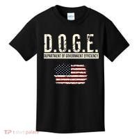 Funny Doge Department Of Government Efficiency . D.O.G.E. Kids T-Shirt thumb 0