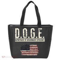 Funny Doge Department Of Government Efficiency . D.O.G.E. Tote Bag thumb 0