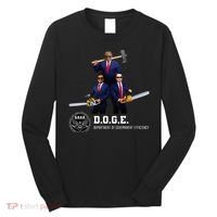 Funny D.O.G.E. (Department Of Government Efficiency) Doge Long Sleeve Shirt thumb 0