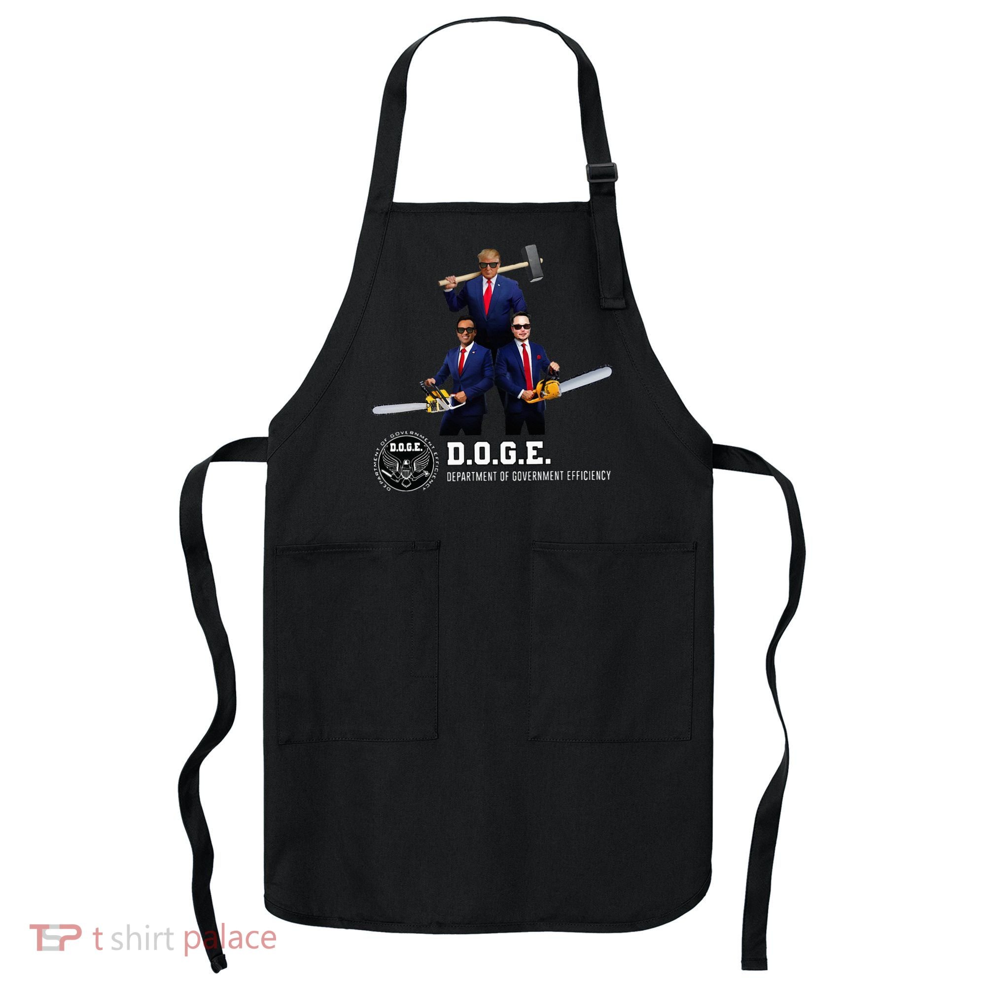 Funny D.O.G.E. (Department Of Government Efficiency) Doge Apron