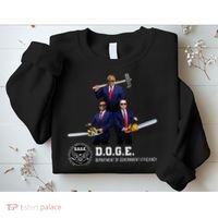 Funny D.O.G.E. (Department Of Government Efficiency) Doge Sweatshirt thumb 2