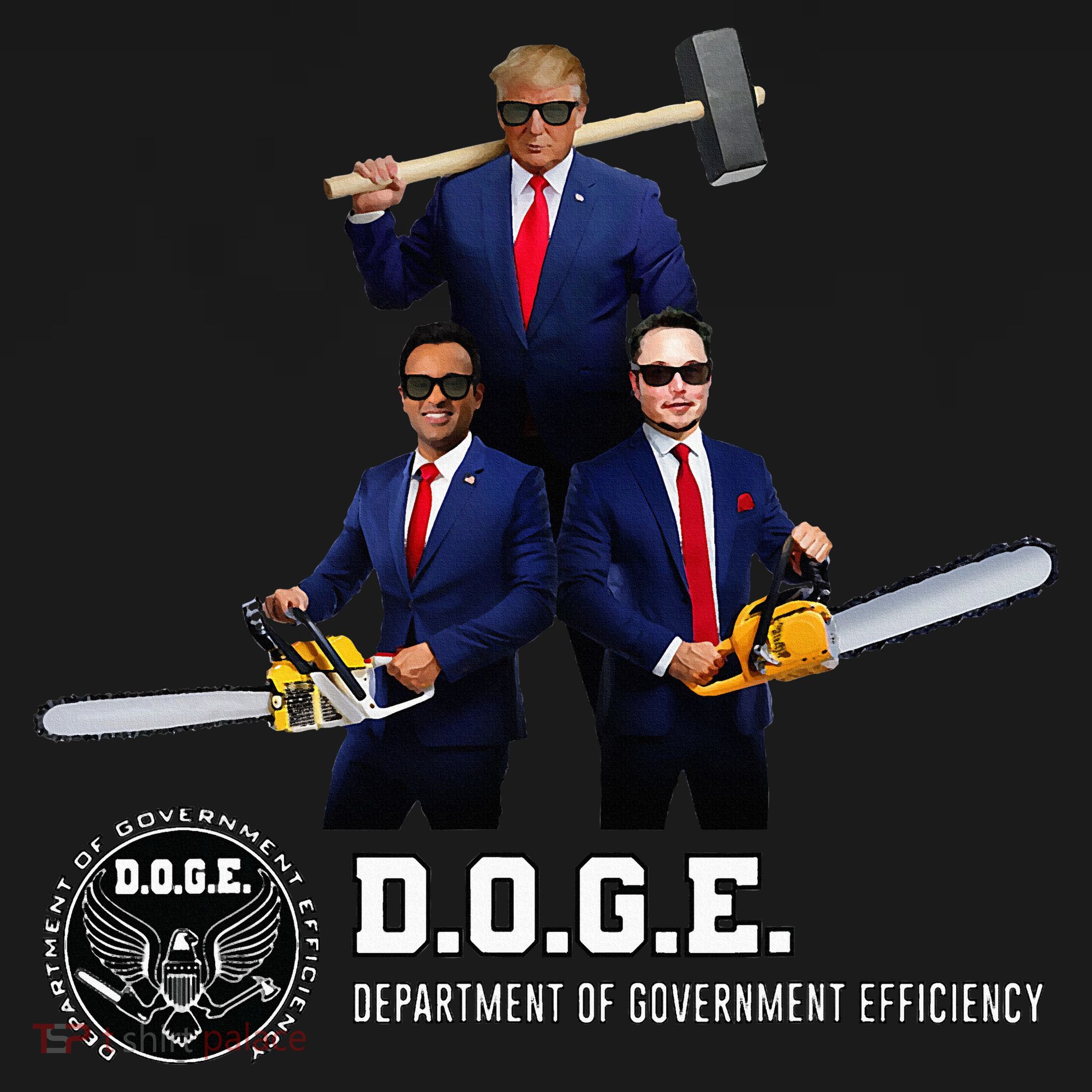 Funny D.O.G.E. (Department Of Government Efficiency) Doge T-Shirt