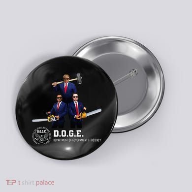 Funny D.O.G.E. (Department Of Government Efficiency) Doge Button