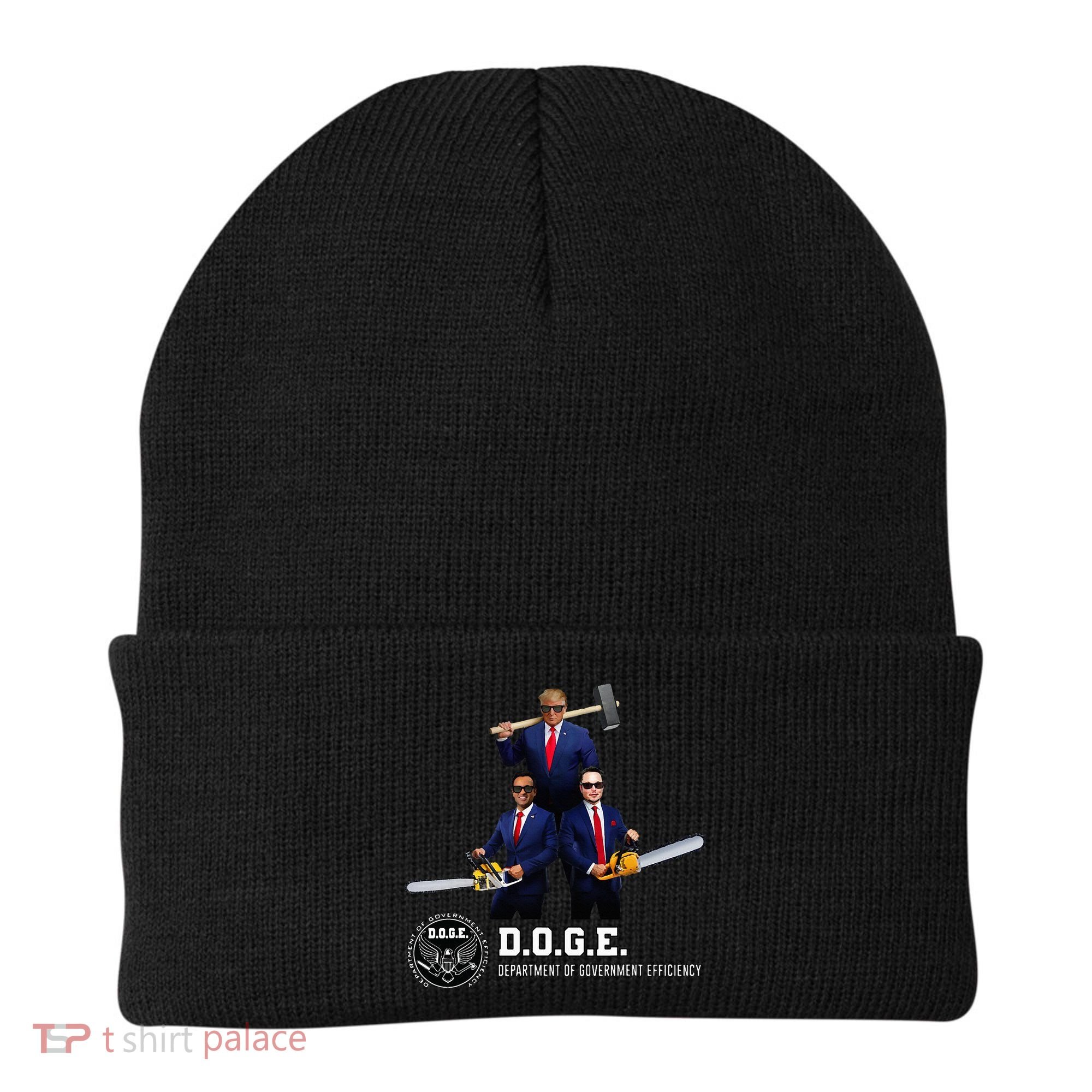 Funny D.O.G.E. (Department Of Government Efficiency) Doge Beanie