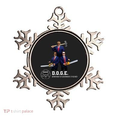 Funny D.O.G.E. (Department Of Government Efficiency) Doge Ornament
