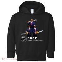 Funny D.O.G.E. (Department Of Government Efficiency) Doge Toddler Hoodie thumb 0
