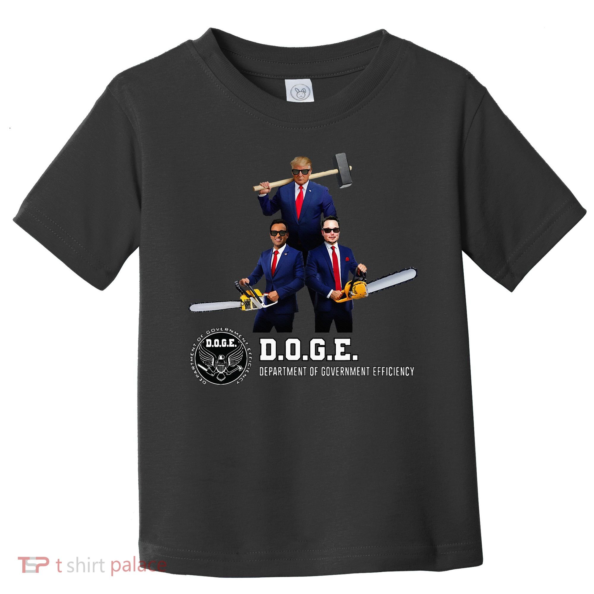 Funny D.O.G.E. (Department Of Government Efficiency) Doge Toddler T-Shirt