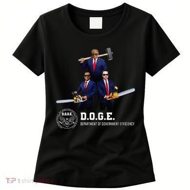Funny D.O.G.E. (Department Of Government Efficiency) Doge Women's T-Shirt