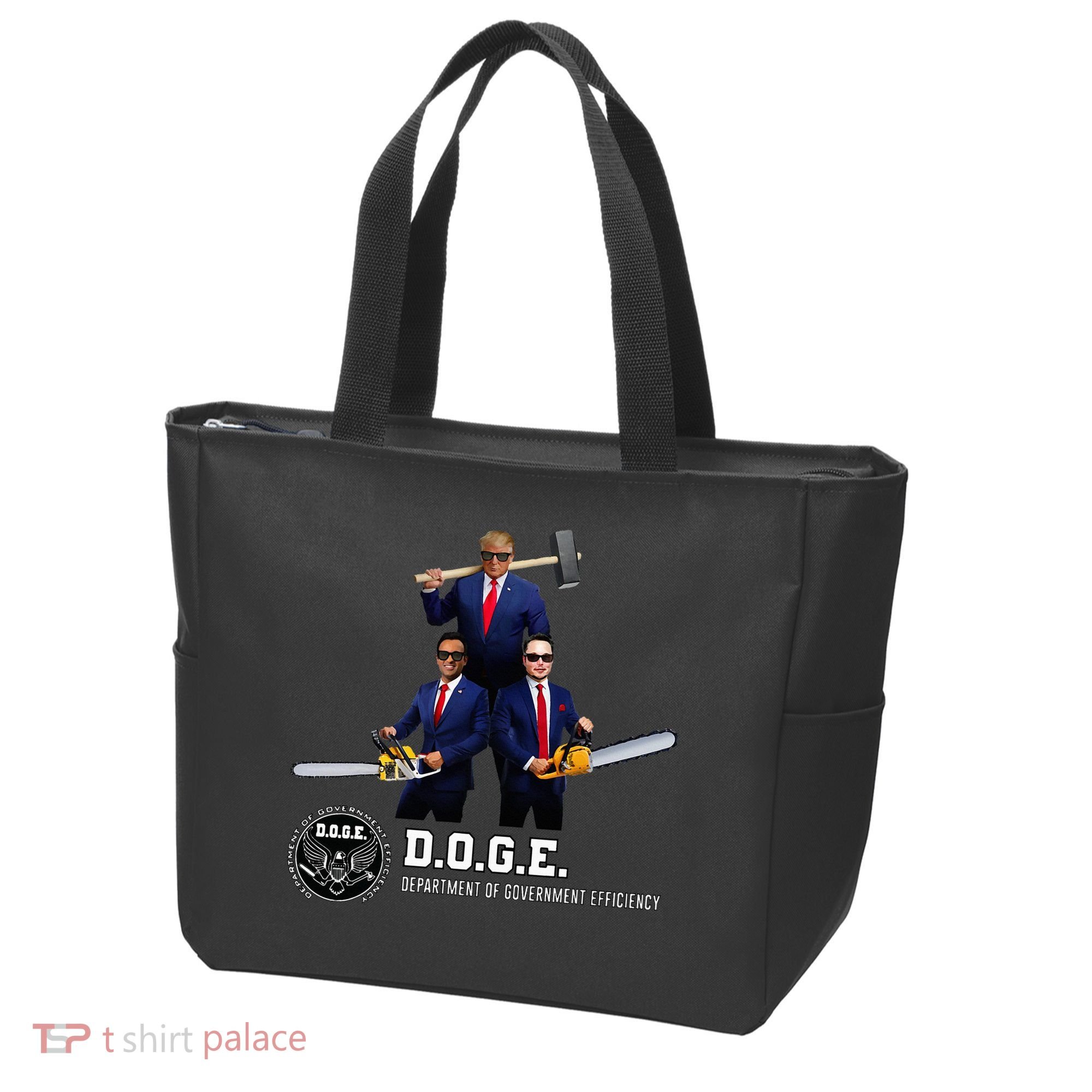 Funny D.O.G.E. (Department Of Government Efficiency) Doge Tote Bag