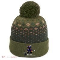 Funny D.O.G.E. (Department Of Government Efficiency) Doge The Baniff Cuffed Pom Beanie thumb 0