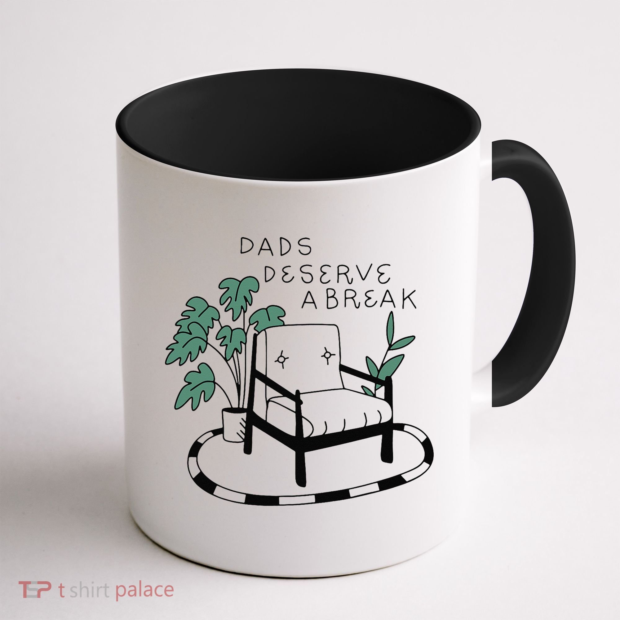 Fathers Day Dad Deserve A Break Daddy Family Coffee Mug