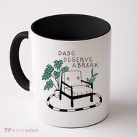 Fathers Day Dad Deserve A Break Daddy Family Coffee Mug thumb 0