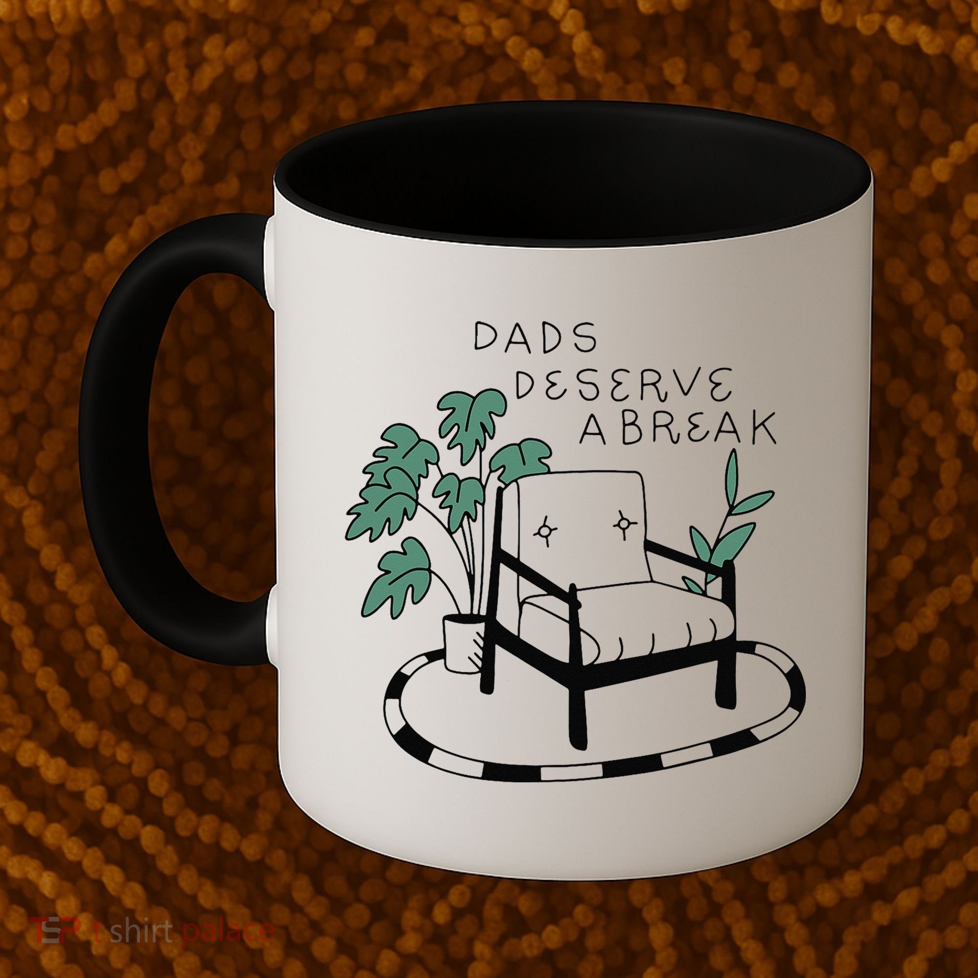 Fathers Day Dad Deserve A Break Daddy Family Coffee Mug