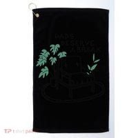 Fathers Day Dad Deserve A Break Daddy Family Golf Towel thumb 0