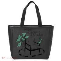 Fathers Day Dad Deserve A Break Daddy Family Tote Bag thumb 0