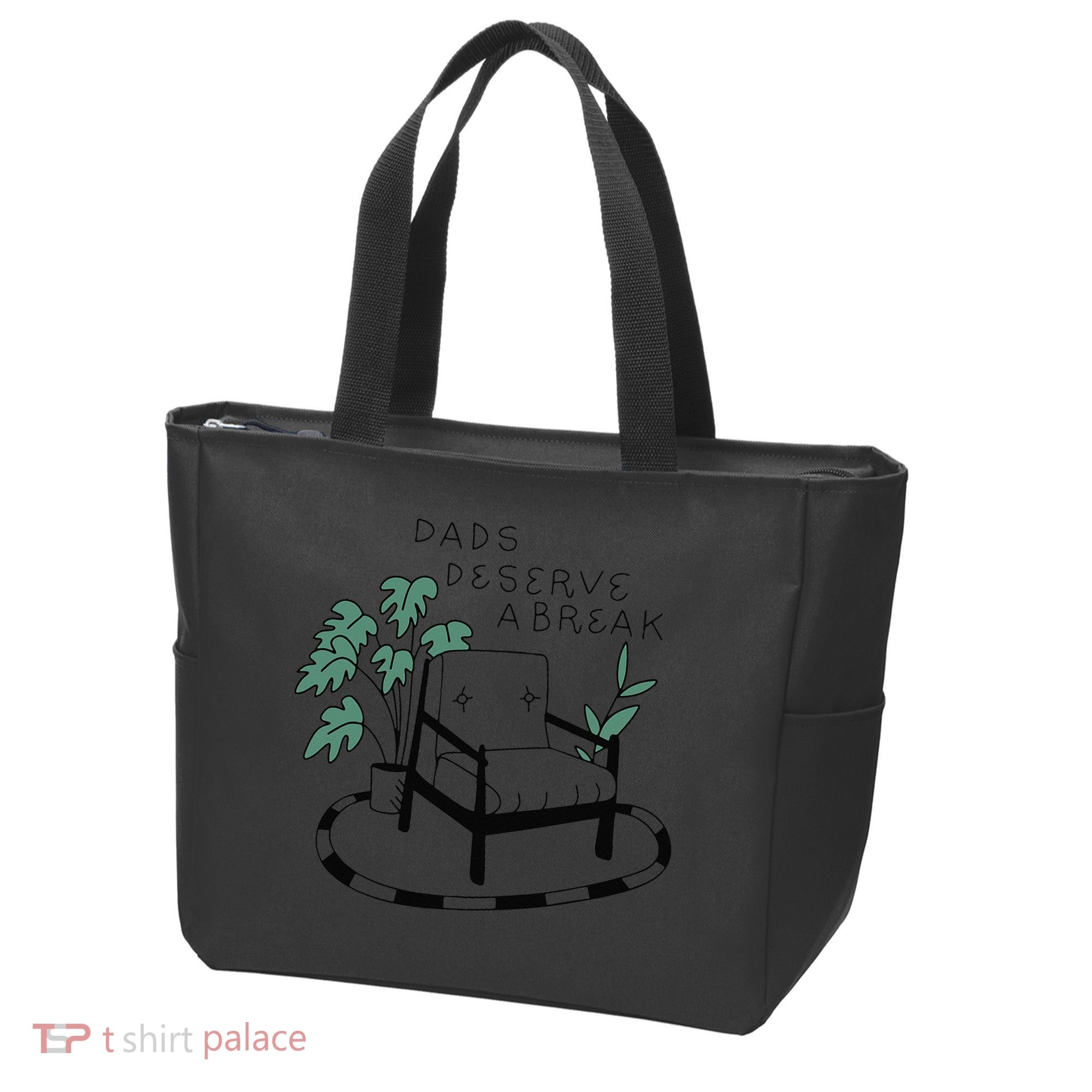 Fathers Day Dad Deserve A Break Daddy Family Tote Bag