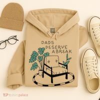 Fathers Day Dad Deserve A Break Daddy Family Hoodie thumb 4