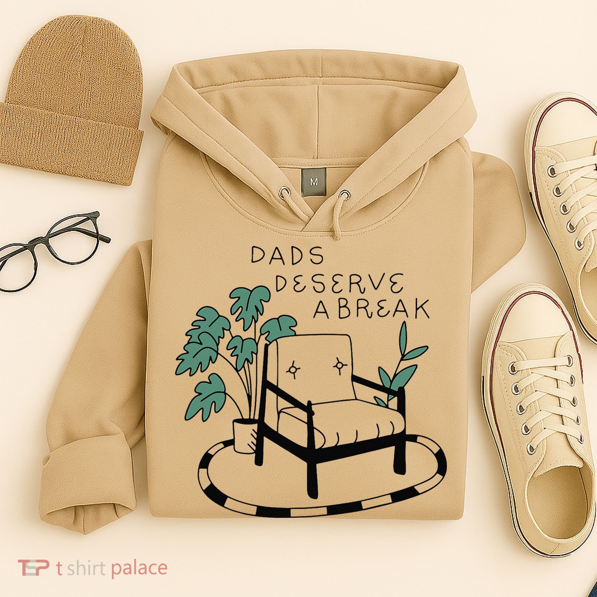 Fathers Day Dad Deserve A Break Daddy Family Hoodie
