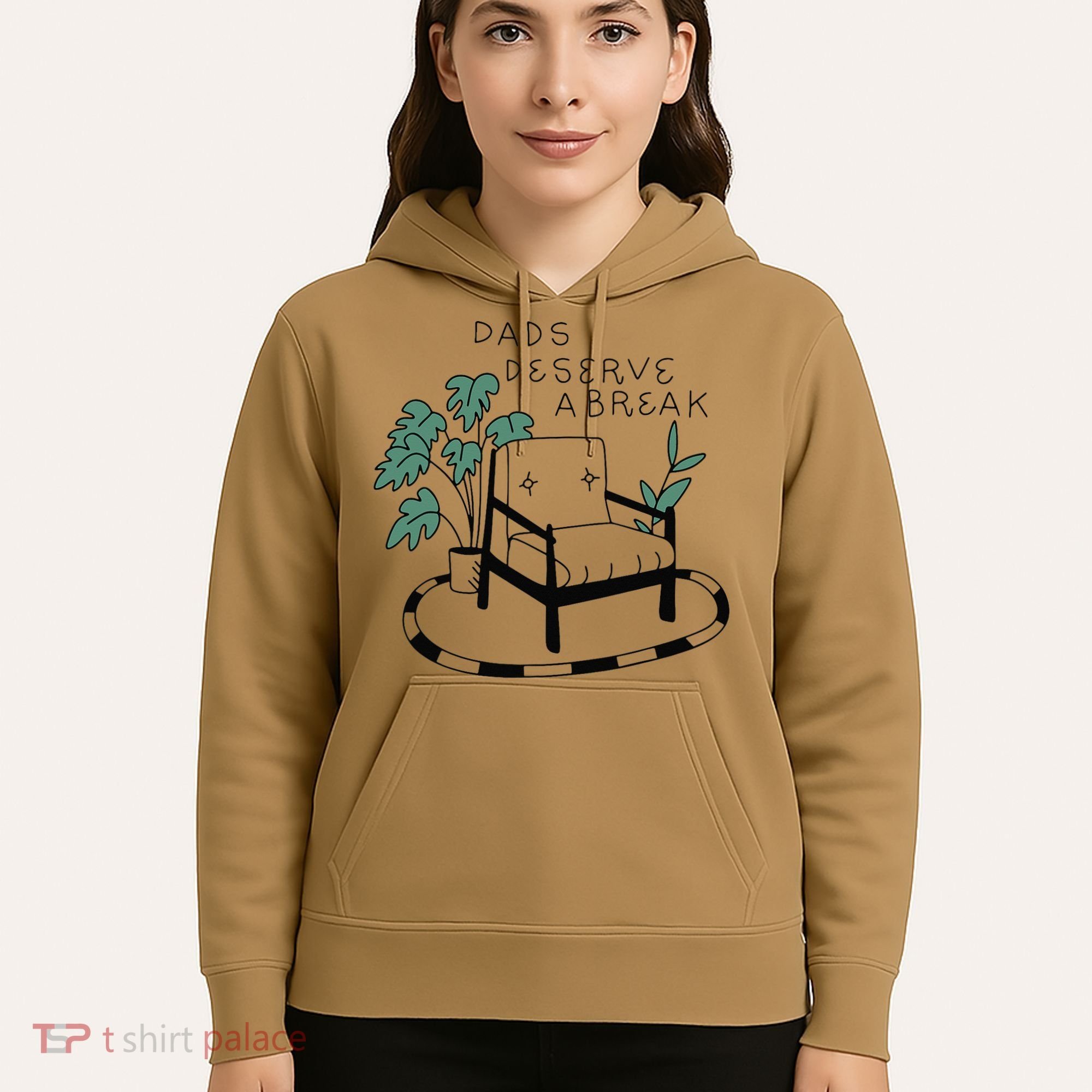 Fathers Day Dad Deserve A Break Daddy Family Hoodie