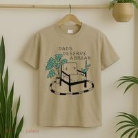 Fathers Day Dad Deserve A Break Daddy Family T-Shirt thumb 2