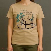Fathers Day Dad Deserve A Break Daddy Family T-Shirt thumb 4