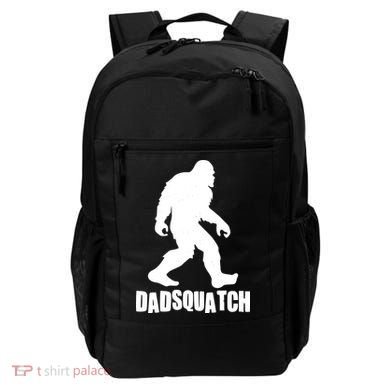 Funny Dadsquatch Dad Sasquatch Bigfoot Backpack