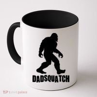 Funny Dadsquatch Dad Sasquatch Bigfoot Coffee Mug thumb 0