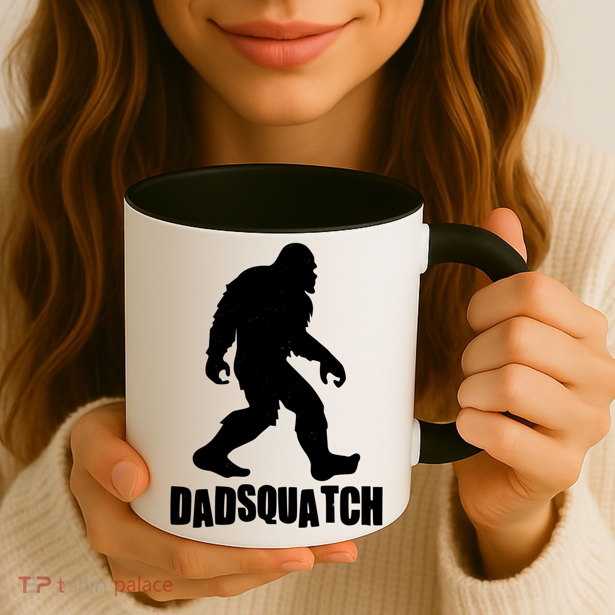 Funny Dadsquatch Dad Sasquatch Bigfoot Coffee Mug