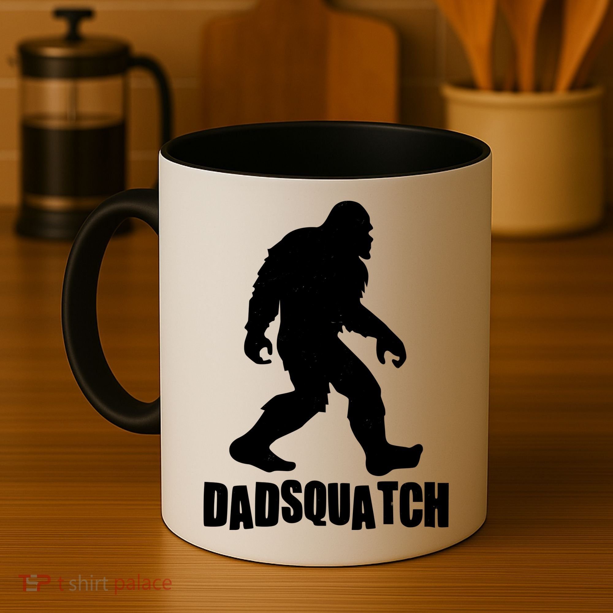 Funny Dadsquatch Dad Sasquatch Bigfoot Coffee Mug