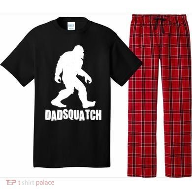 Funny Dadsquatch Dad Sasquatch Bigfoot Pajama Set