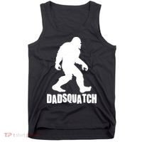 Funny Dadsquatch Dad Sasquatch Bigfoot Tank Top thumb 0