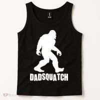 Funny Dadsquatch Dad Sasquatch Bigfoot Tank Top thumb 2