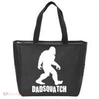 Funny Dadsquatch Dad Sasquatch Bigfoot Tote Bag thumb 0