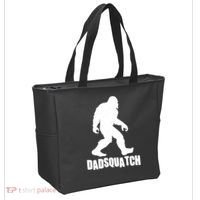 Funny Dadsquatch Dad Sasquatch Bigfoot Tote Bag thumb 2