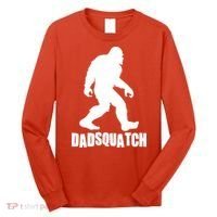 Funny Dadsquatch Dad Sasquatch Bigfoot Long Sleeve Shirt thumb 0